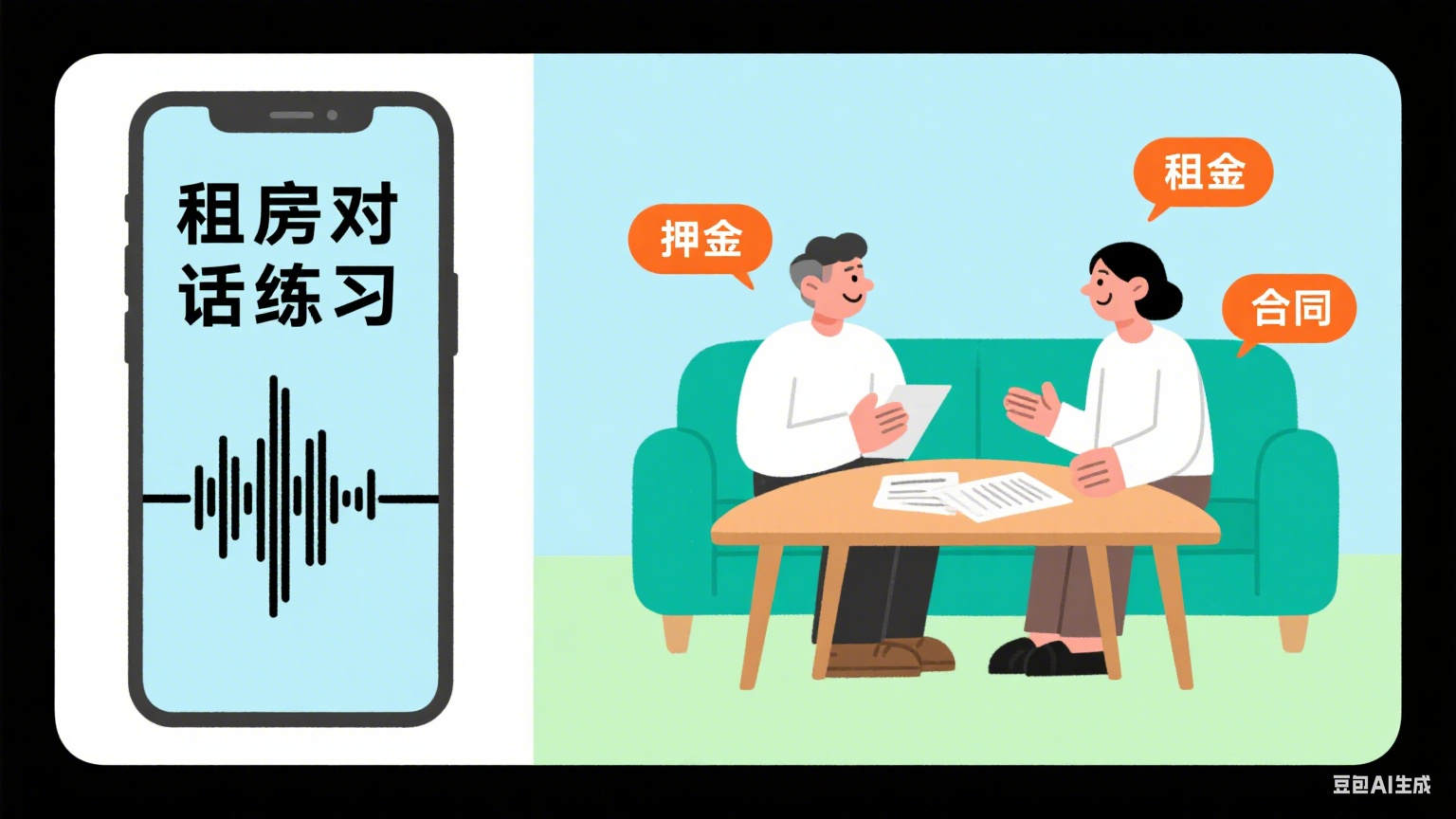 Master Chinese Listening & Speaking: Real-Life Dialogues for House Rental Situations